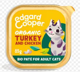 Edgard Cooper Cat Organic Turkey & Chicken  85gr